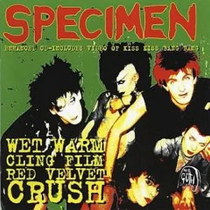 Wet warm cling film red velvet crush